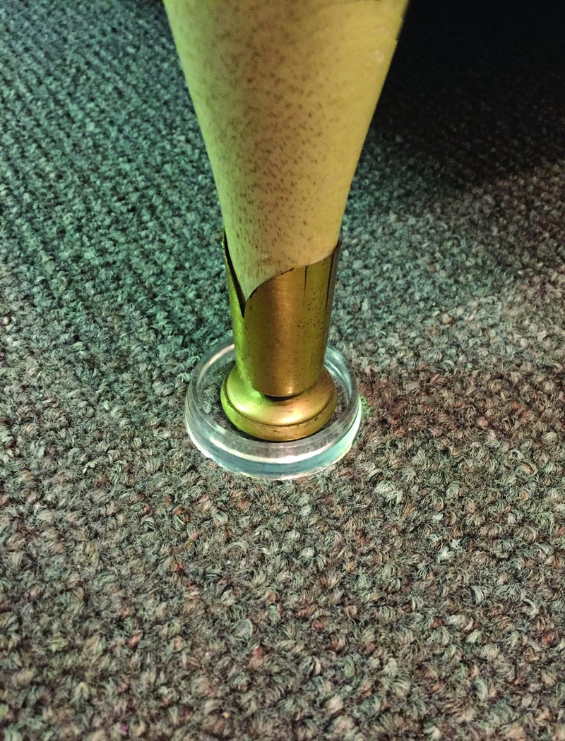 Shepherd Hardware 9088E 9088 1-7/8-Inch Smooth Plastic Furniture Cups, Clear, 4-Pack, Transparent - Image 3